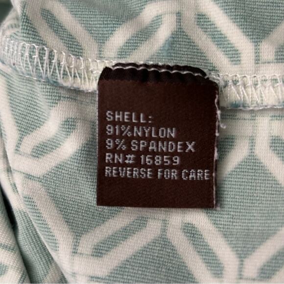 J. McLaughlin Emma Long Sleeve Catalina Cloth Pocket Dress Green Print M - Picture 6 of 7